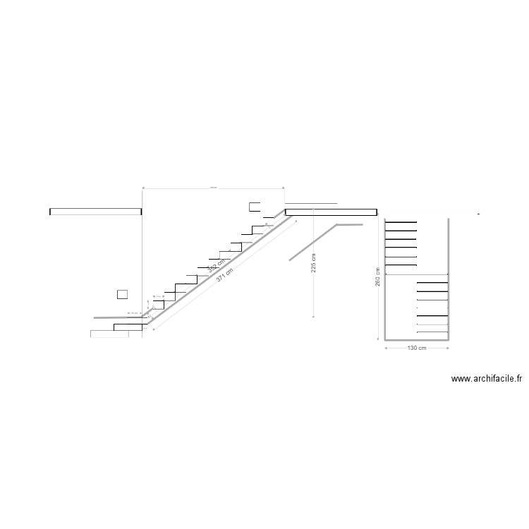 Escalier Atelier. Plan de 0 pièce et 0 m2