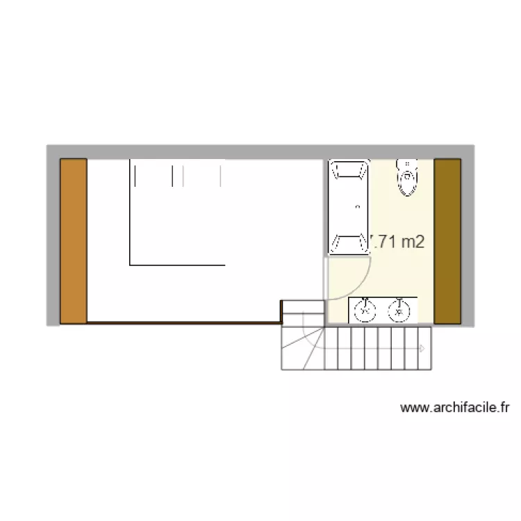 Grange Sermaise 1er &eacute;tage V2 accessoire 2. Plan de 