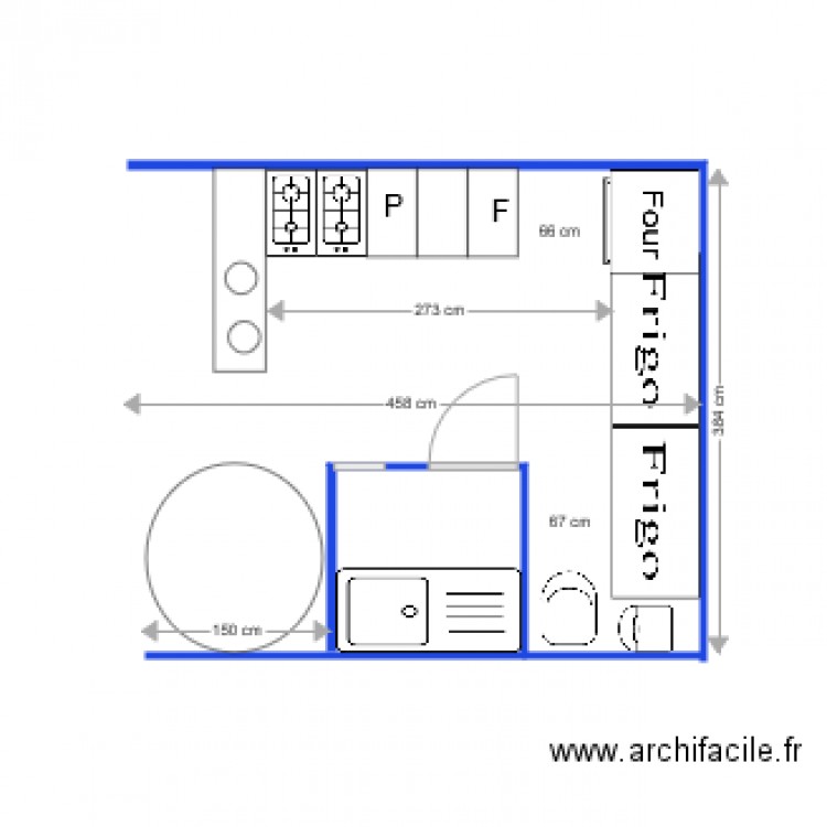 PLAN CUISINE BARTOLO. Plan de 0 pièce et 0 m2