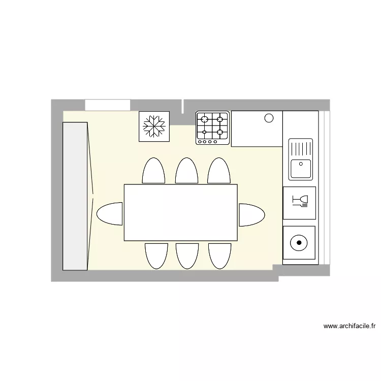 Cuisine Lylia. Plan de 