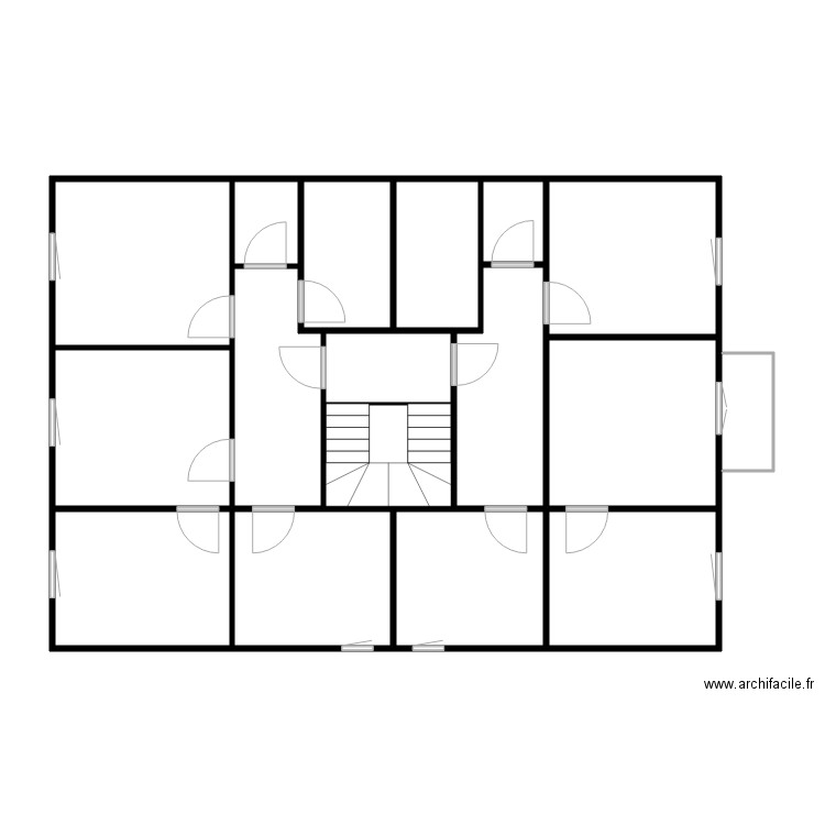 Bousic R2. Plan de 0 pièce et 0 m2