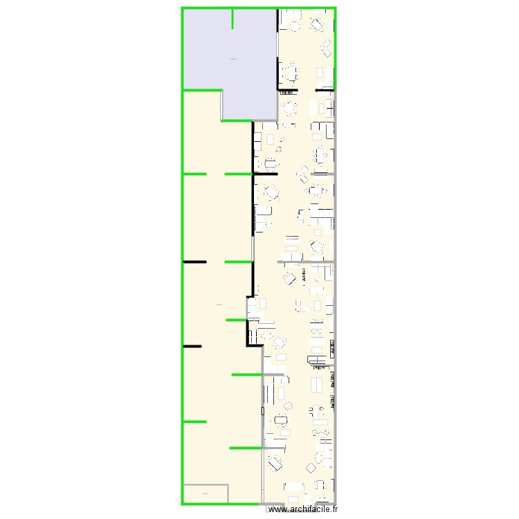 XXL2. Plan de 4 pièces et 1102 m2