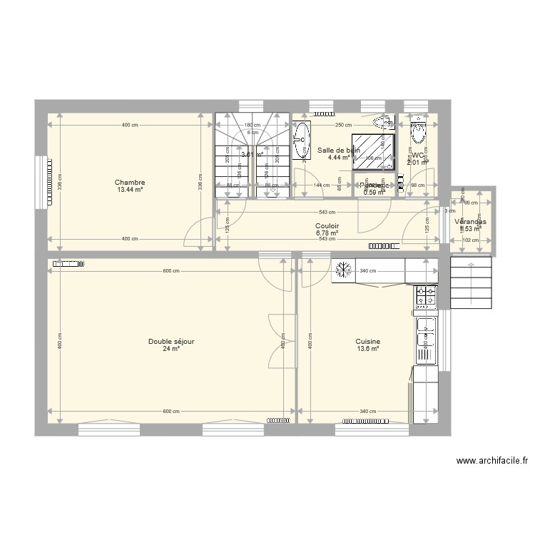 Consort LÉVÉNEZ RdCMaison. Plan de 0 pièce et 0 m2