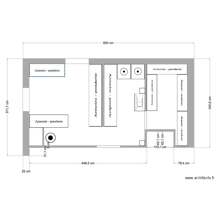 buanderie cellier. Plan de 0 pièce et 0 m2