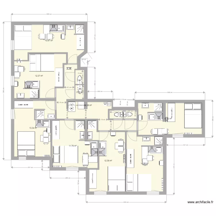Studio 5 V2. Plan de 