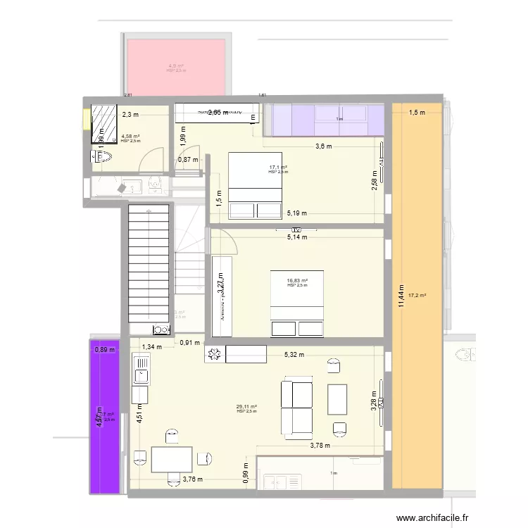pc modificatif 3. Plan de 