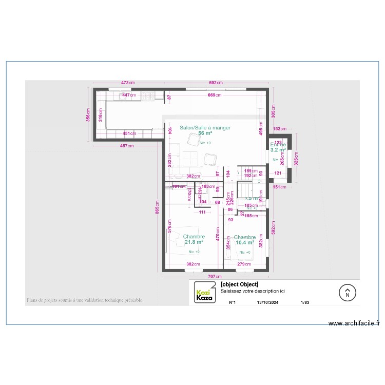 ALLONNE. Plan de 0 pièce et 0 m2