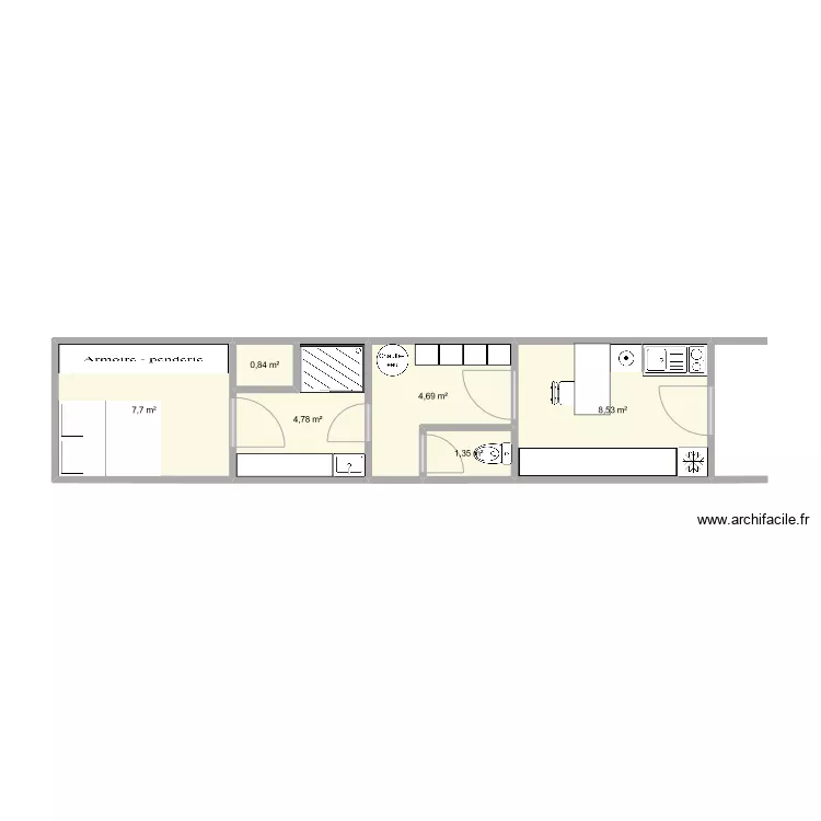 MINI MAISON. Plan de 