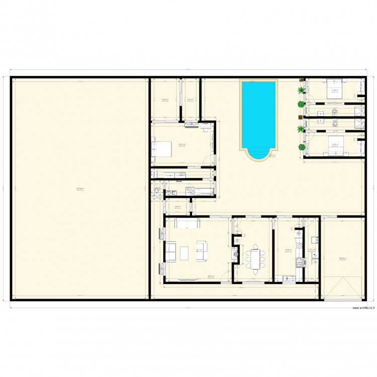 GONZAC   2 IND MODIFIEE. Plan de 0 pièce et 0 m2