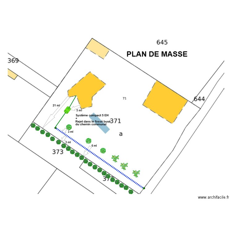 Saint Paul. Plan de 0 pièce et 0 m2