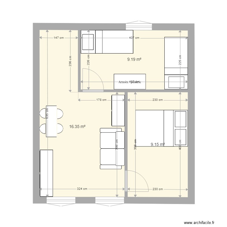 T3 MIRAILLE 3. Plan de 0 pièce et 0 m2