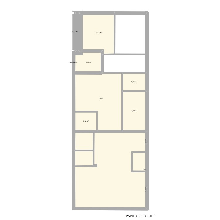 restaurant. Plan de 0 pièce et 0 m2