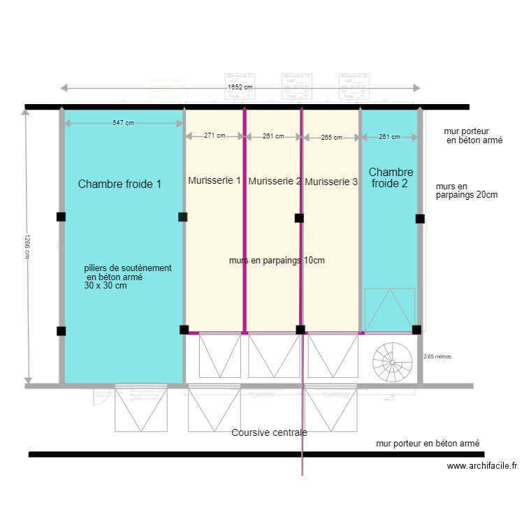 murisseries Tropibana etude Flumilog. Plan de 0 pièce et 0 m2