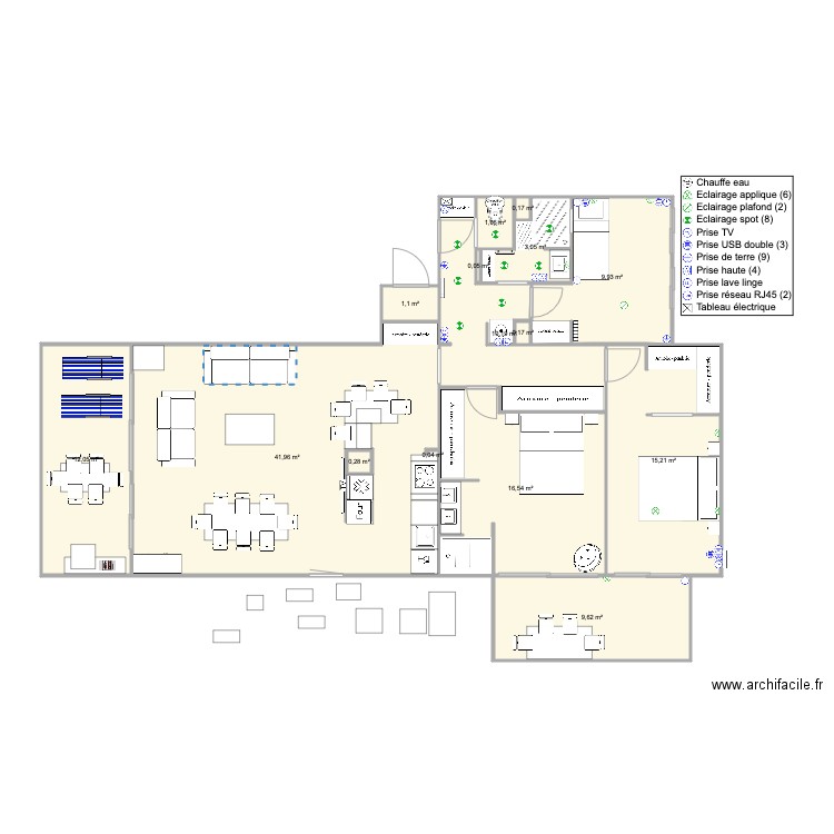 Santa Clara 2 face mer premium4. Plan de 0 pièce et 0 m2