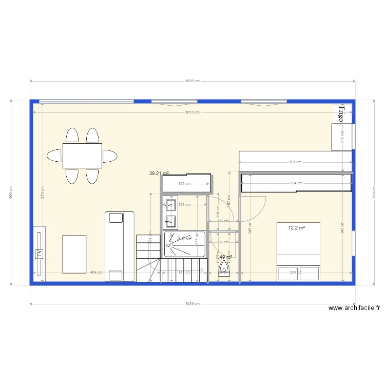 Gradignan Annexe RDC. Plan de 0 pièce et 0 m2