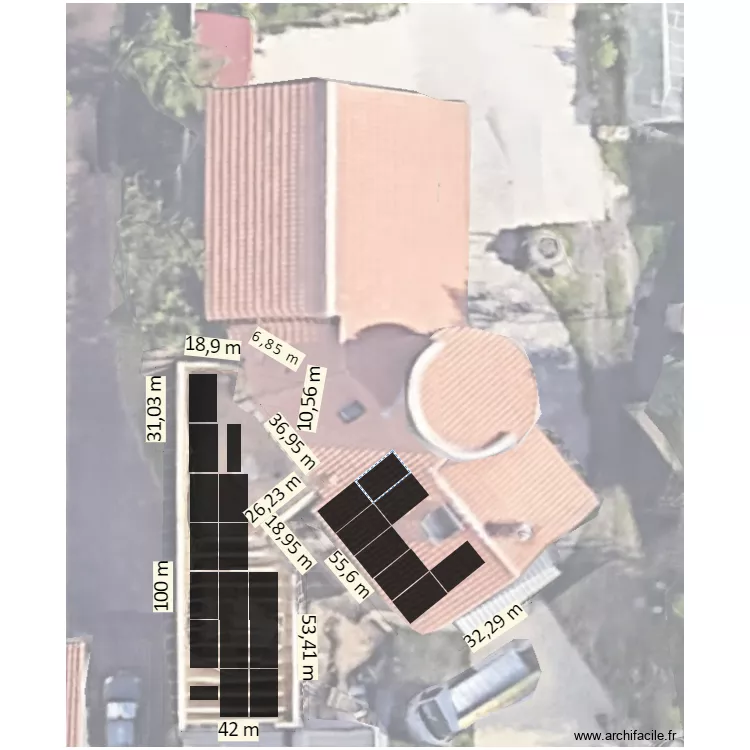 Herv&eacute;. Plan de 