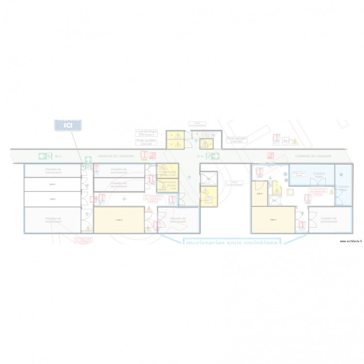 stockage murisseries Llio frères 2. Plan de 0 pièce et 0 m2