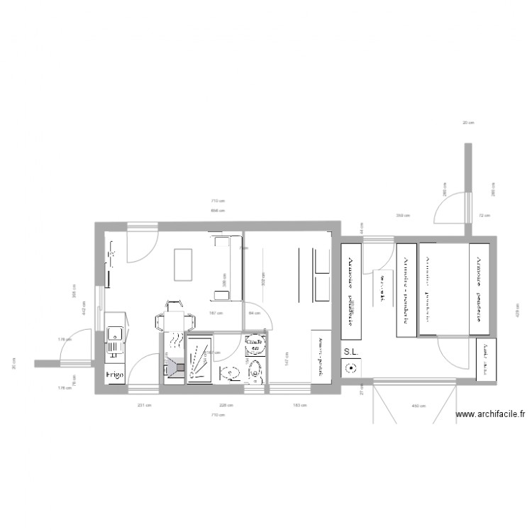 Essai New Garage meubles sans EDF 8 TER é 3. Plan de 0 pièce et 0 m2