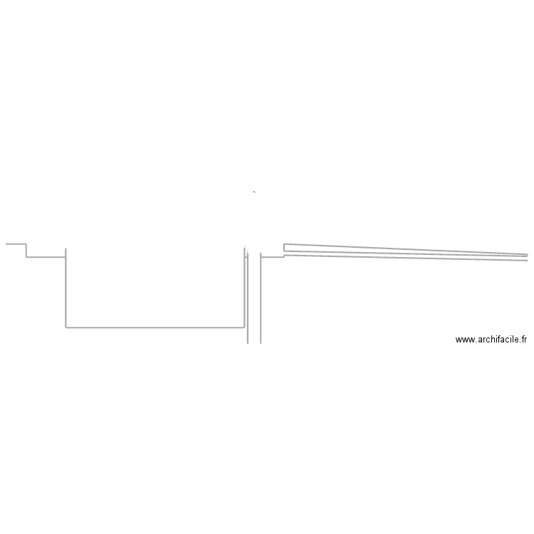 Plan de coupe piscine Brandie. Plan de 0 pièce et 0 m2