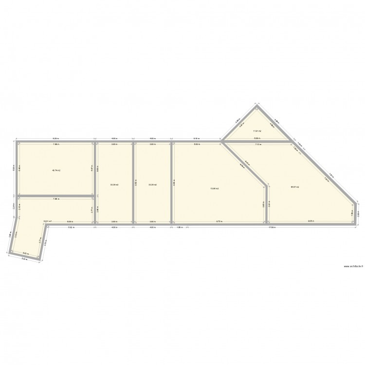 projet liquidité 3 terrain. Plan de 0 pièce et 0 m2