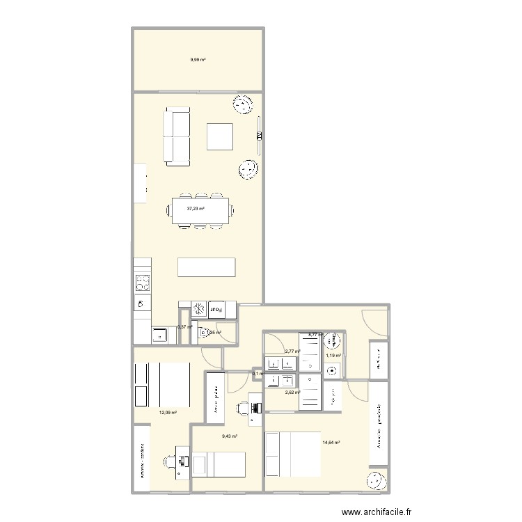 Santa Barbara version fenetre3. Plan de 0 pièce et 0 m2