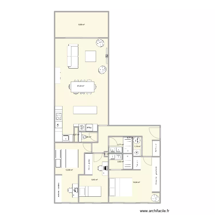 Santa Barbara version fenetre3. Plan de 