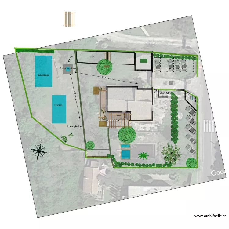 B Aménagement Ext FS. Plan de B Aménagement Ext FS. Plan de