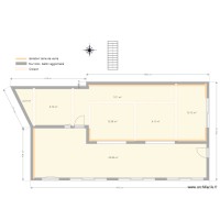 Plan de masse extension veranda 2