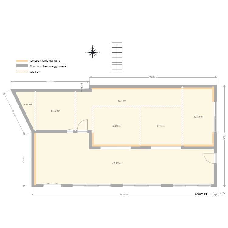 Plan de masse extension veranda 2. Plan de 0 pièce et 0 m2