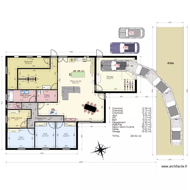 Architecte 2. Plan de 