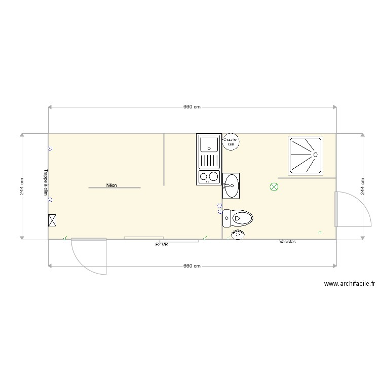 Module 21 403 . Plan de 0 pièce et 0 m2