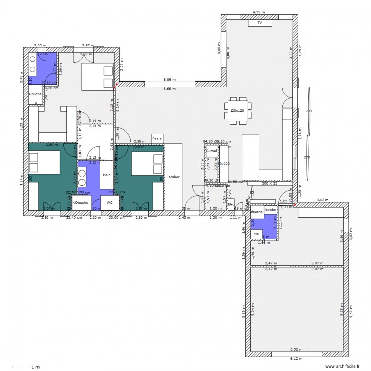 plan complet devis mesures. Plan de 0 pièce et 0 m2