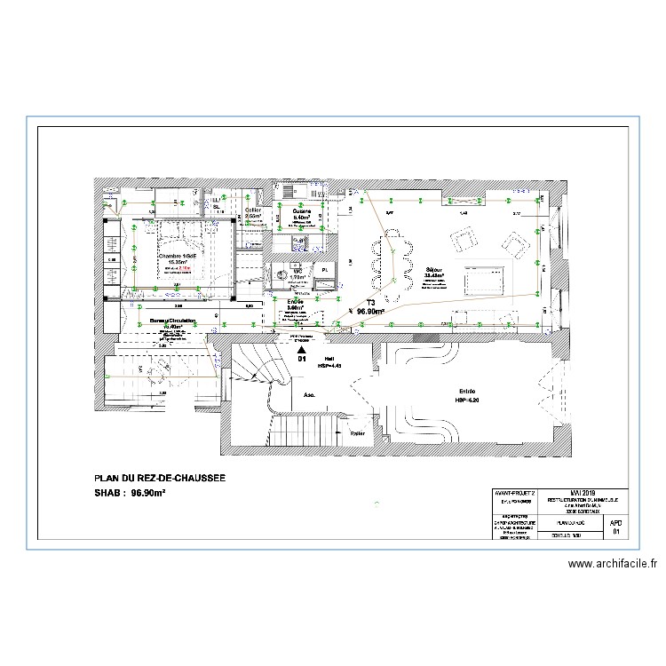 albert de mun option 2 entree . Plan de 0 pièce et 0 m2