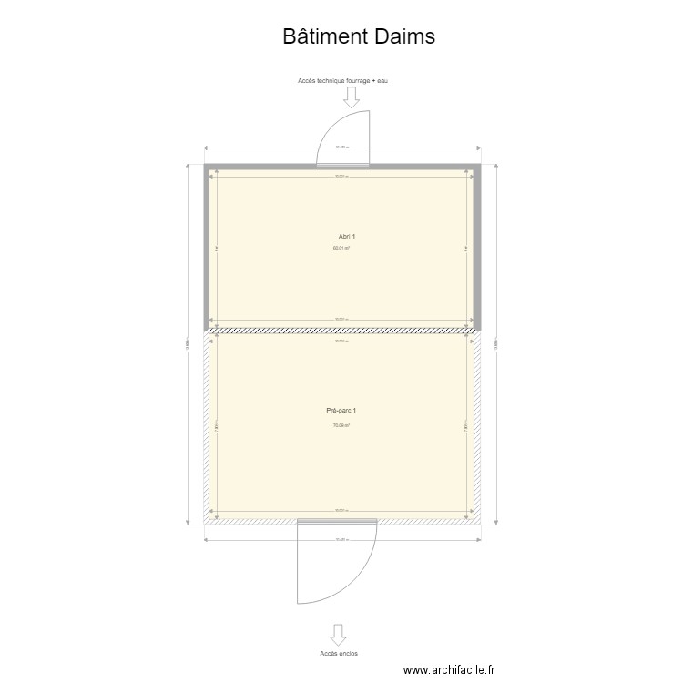 Bâtiment Elans. Plan de 0 pièce et 0 m2