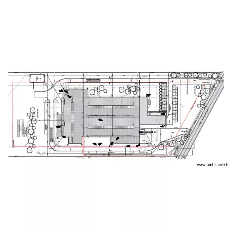 Plan cam&eacute;ra Hermalle. Plan de 