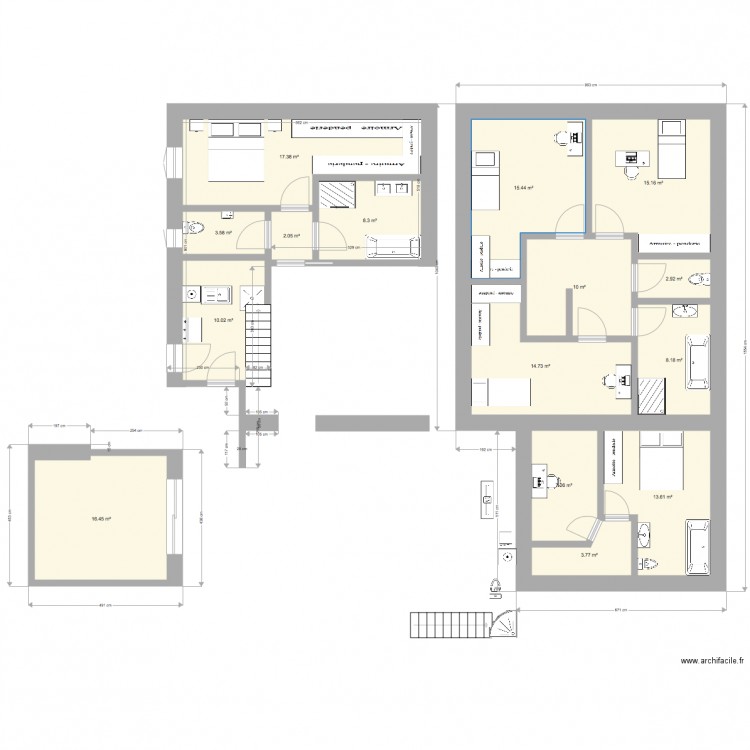 fmp 3. Plan de 0 pièce et 0 m2