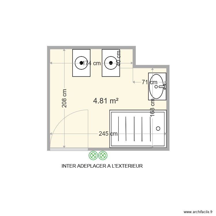 TRANNIN CLAUDETTE . Plan de 0 pièce et 0 m2