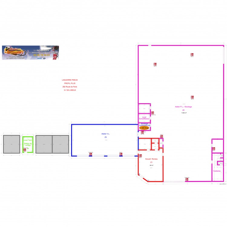 PROFIL PLUS LISIEUX. Plan de 0 pièce et 0 m2