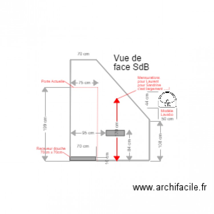 2 plan vue face. Plan de 0 pièce et 0 m2