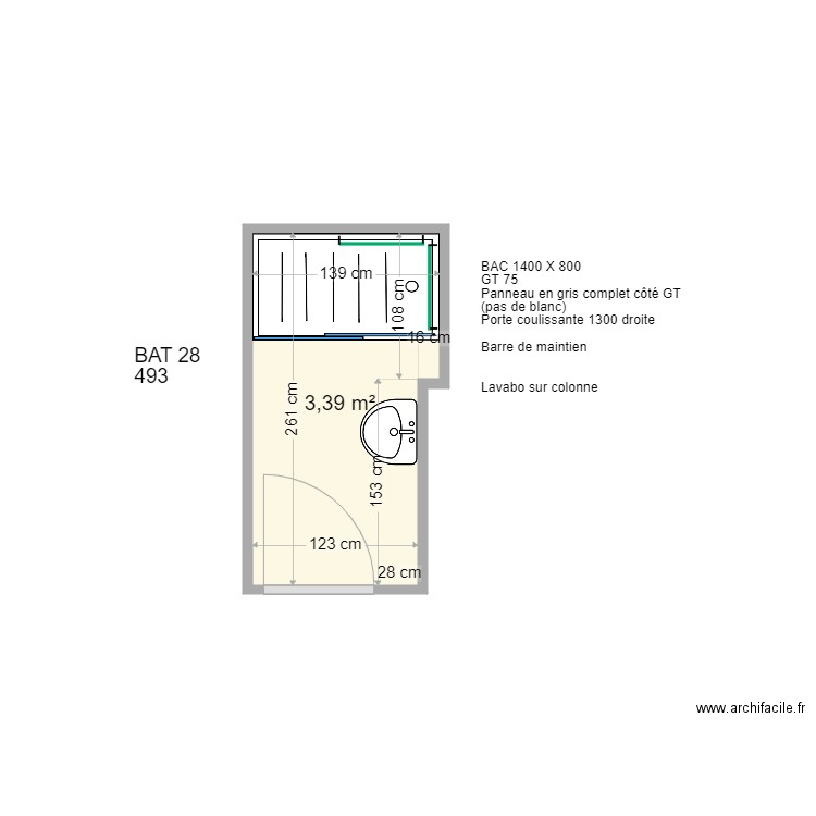 GOLBEY VOSGELIS 493. Plan de 0 pièce et 0 m2