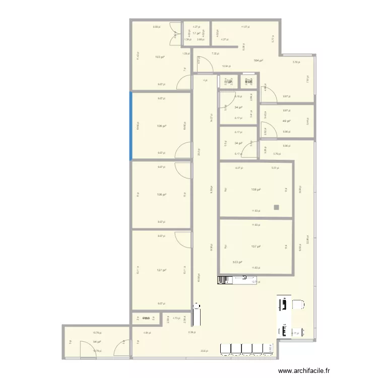 147 StJB modifi&eacute; 1. Plan de 