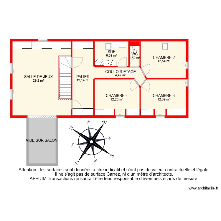 BI 6721 ETAGE. Plan de 0 pièce et 0 m2