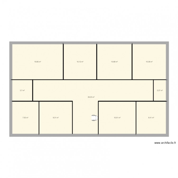 etude cv par aure. Plan de 0 pièce et 0 m2