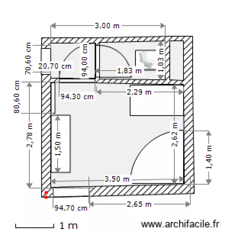 SdB_haut_placo_1. Plan de 