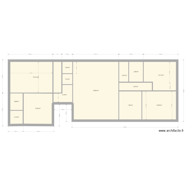 PLAN 01 SOULHAT. Plan de 0 pièce et 0 m2