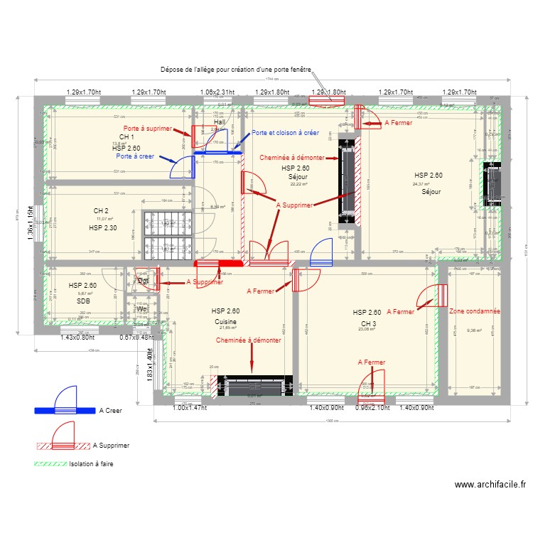 Bernadette situation future. Plan de 0 pièce et 0 m2