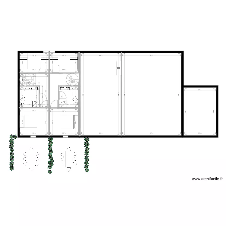GITE galllician5. Plan de 