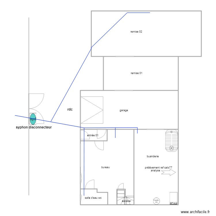 baisez ass. Plan de 0 pièce et 0 m2