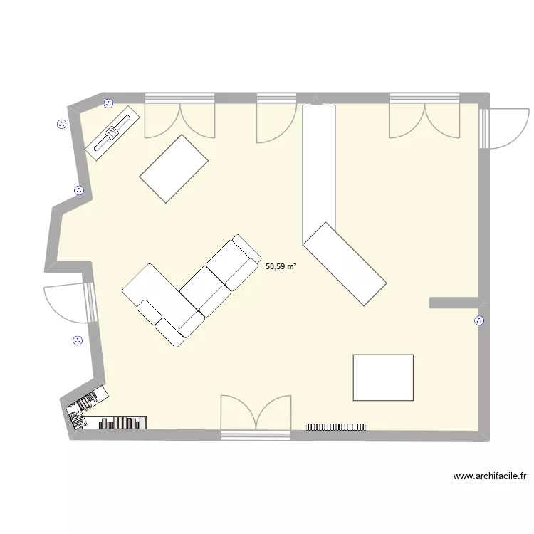 maison v2. Plan de 1 et 51 m² maison v2. Plan de 1 et 51 m²