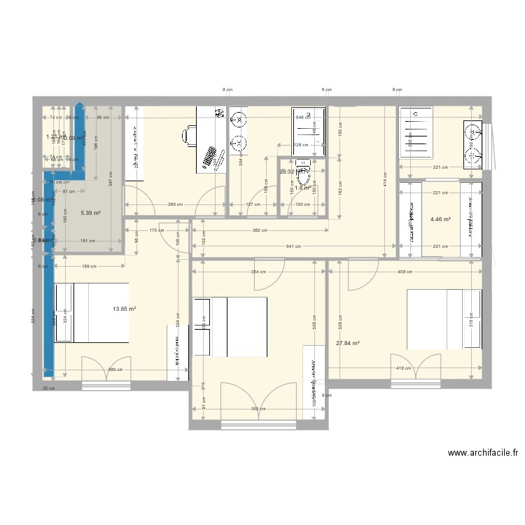 COUCOU ETAGE 2. Plan de 0 pièce et 0 m2